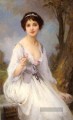 Die rosa Rose realistische porträts Mädchen Charles Amable Lenoir